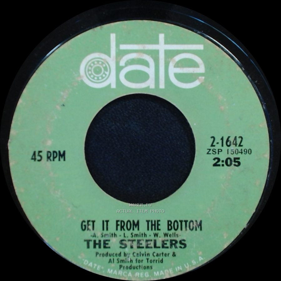 The Steelers - I'm Sorry / Get It From The Bottom side B
