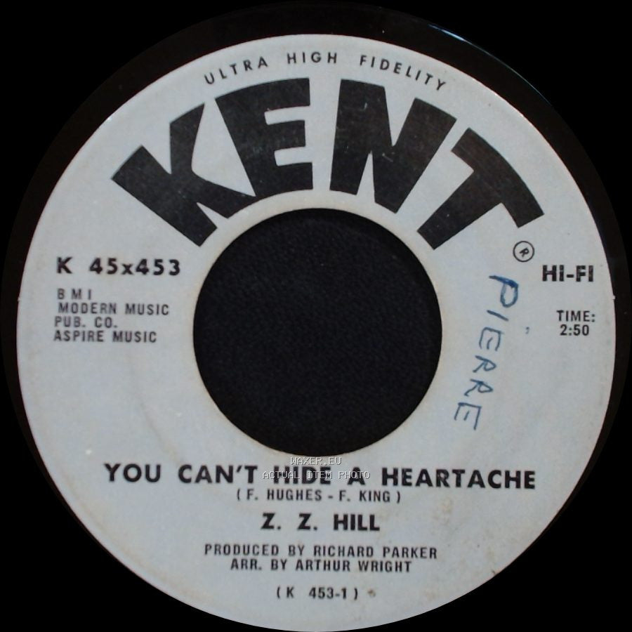 Z. Z. Hill - You Can't Hide A Heartache / Gimme Gimme side A