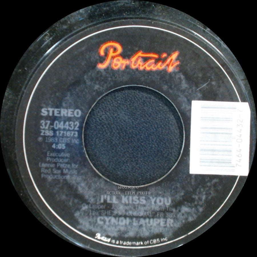 Cyndi Lauper - I'll Kiss You / Time After Time side A