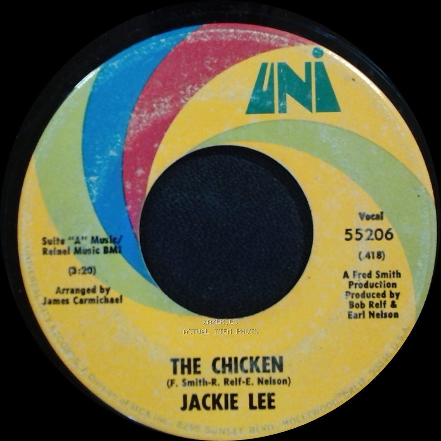 Jackie Lee - The Chicken / I Love You side A