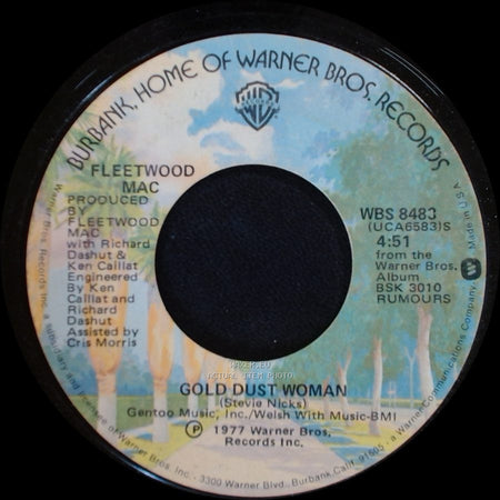 Fleetwood Mac - Gold Dust Woman / You Make Loving Fun side A