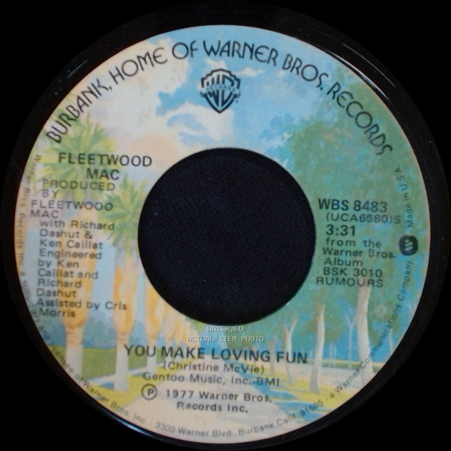 Fleetwood Mac - Gold Dust Woman / You Make Loving Fun side B