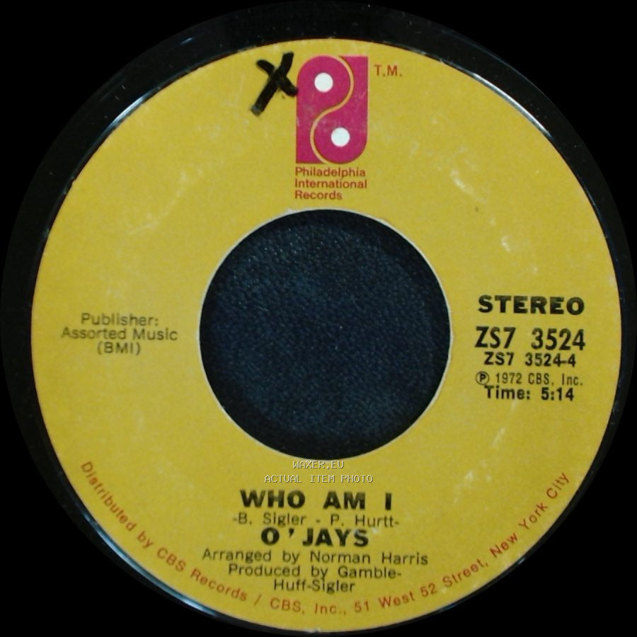 O'jays - Who Am I / Love Train side A