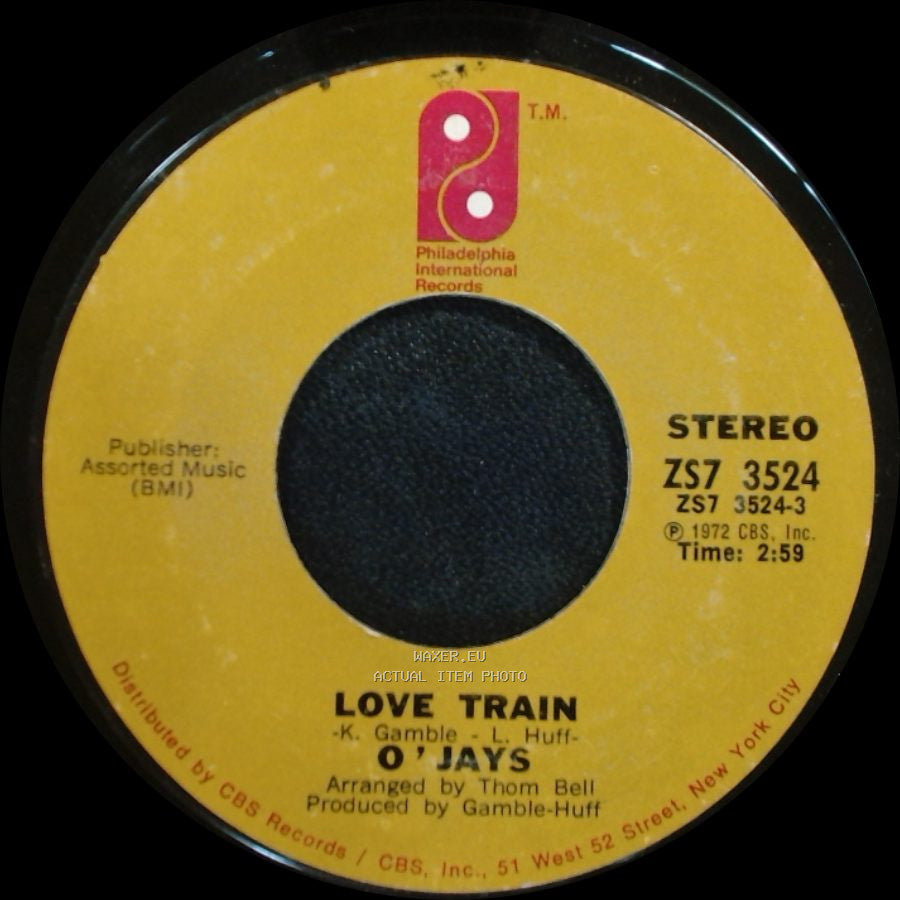 O'jays - Who Am I / Love Train side B
