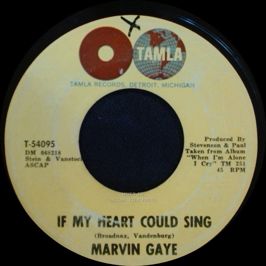 Marvin Gaye - If My Heart Could Sing / Try It Baby side A