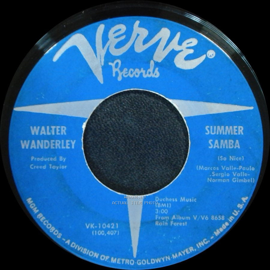 Walter Wanderley - Call Me / Summer Samba side B