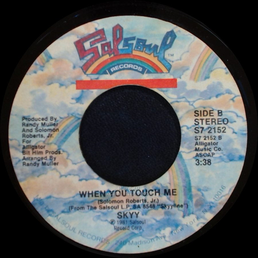 Skyy - Call Me / When You Touch Me side B