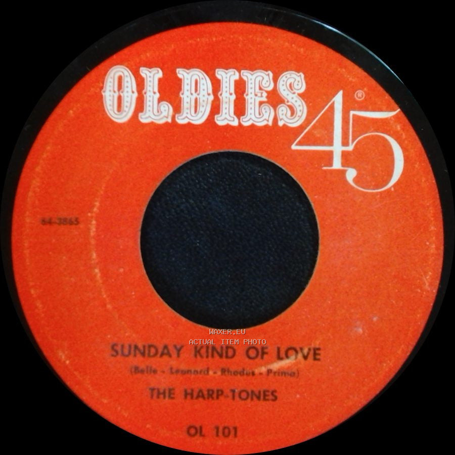 The Harp-Tones / The Impressions - Sunday Kind Of Love / Senorita I Love You side A
