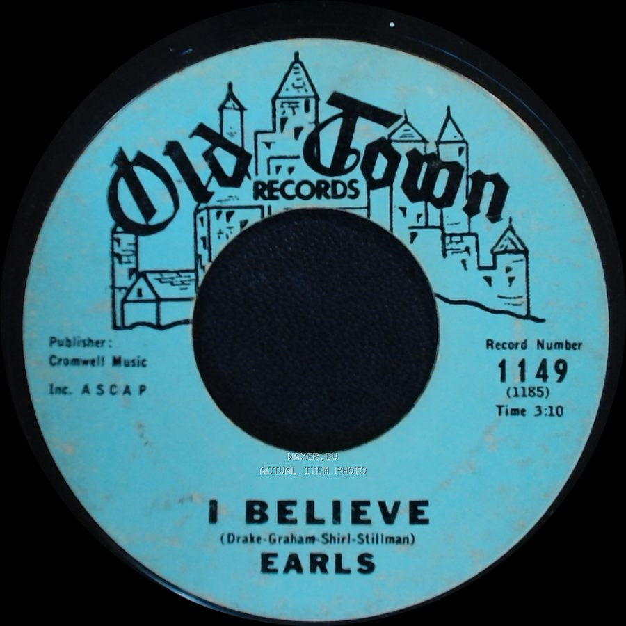Earls - I Believe / Don't Forget side A
