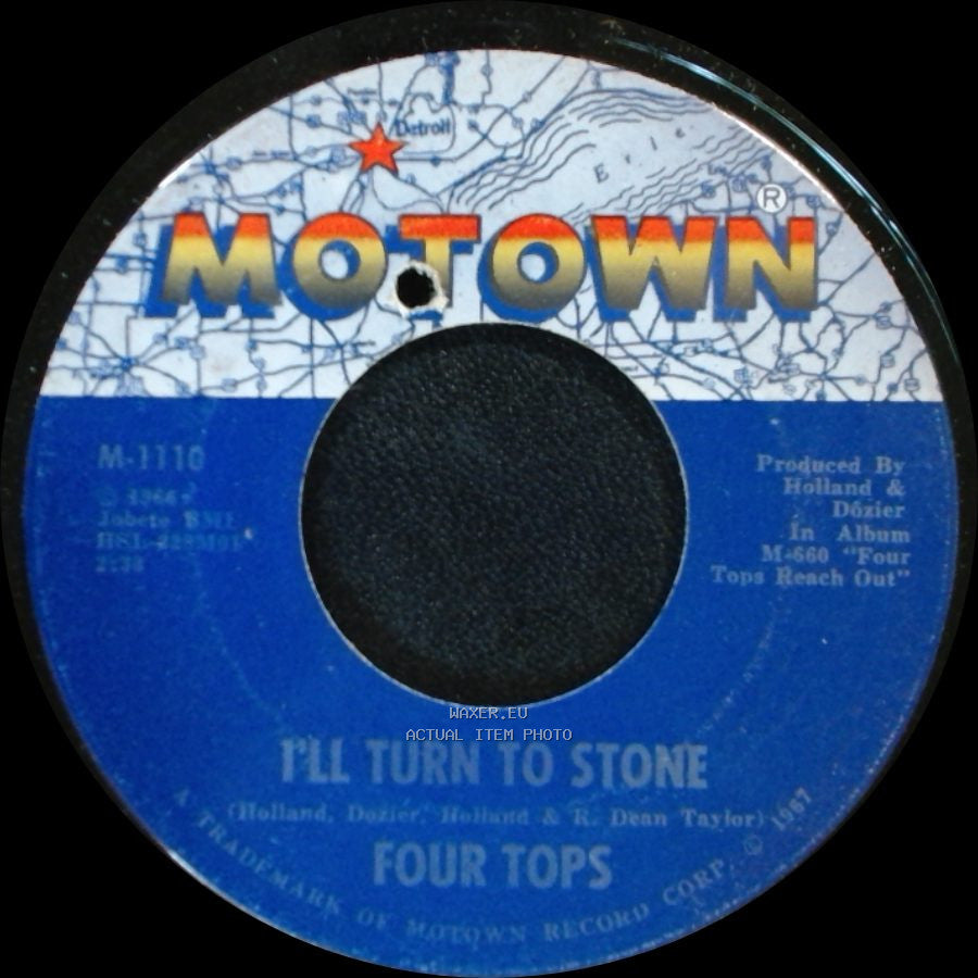 Four Tops - I'll Turn To Stone / 7-Rooms Of Gloom side A