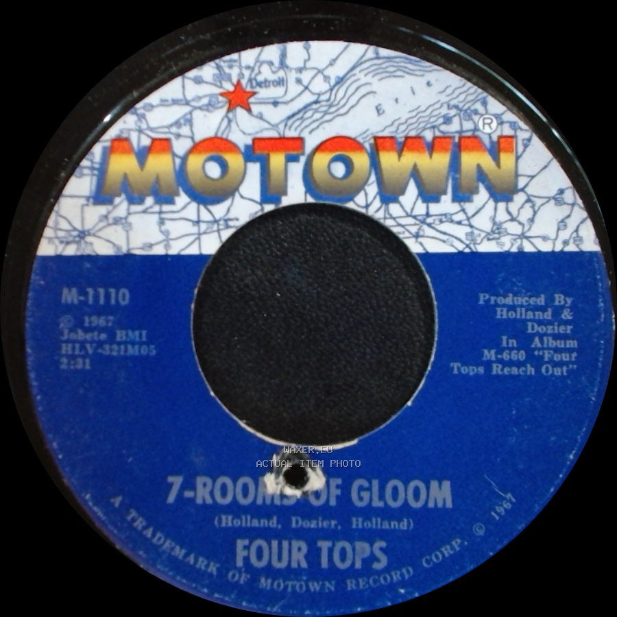 Four Tops - I'll Turn To Stone / 7-Rooms Of Gloom side B
