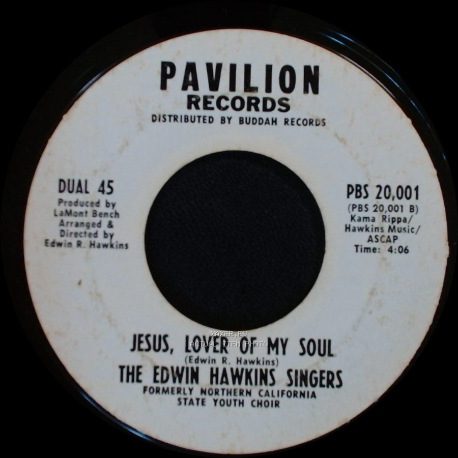 The Edwin Hawkins Singers - Oh Happy Day / Jesus, Lover Of My Soul side B