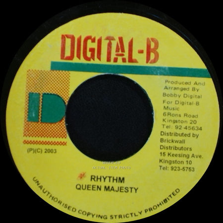 A. J. Brown - New Love / Rhythm Queen Majesty side B