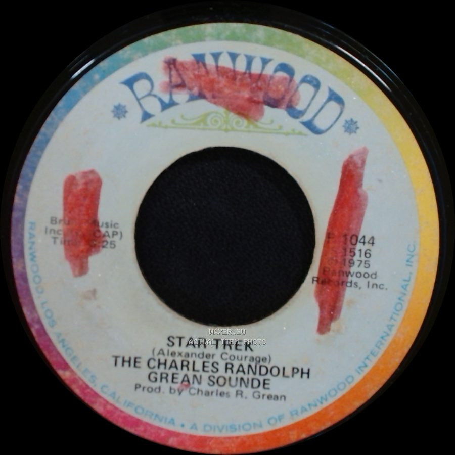 The Charles Randolph Grean Sounde - Star Trek / Love Theme From "Hustle" side A