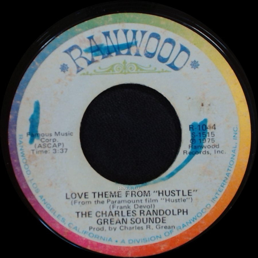 The Charles Randolph Grean Sounde - Star Trek / Love Theme From "Hustle" side B
