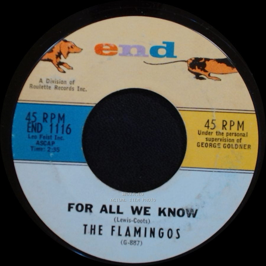 The Flamingos - For All We Know / Near You side A
