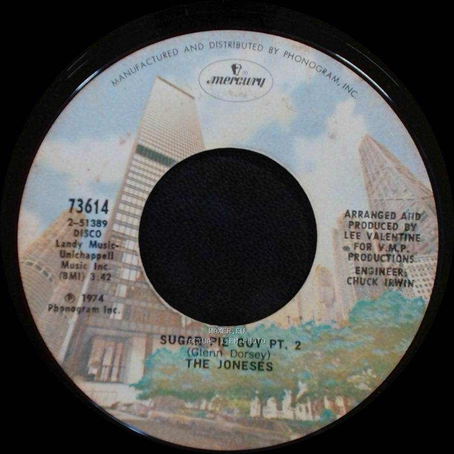 The Joneses - Sugar Pie Guy Pt. 2 / Sugar Pie Guy Pt. 1 side A