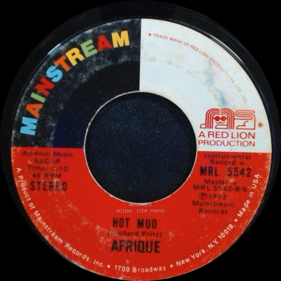 Afrique - Hot Mud / Soul Makossa side A