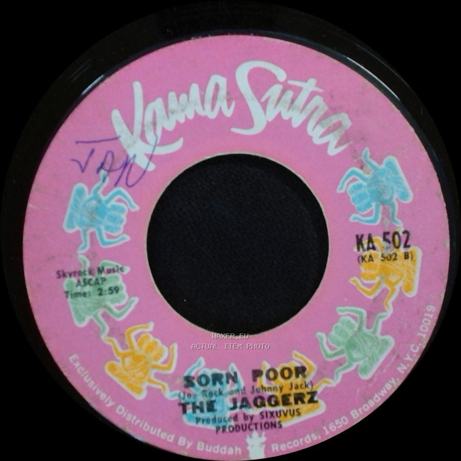 The Jaggerz - Sorn Poor / The Rapper side A