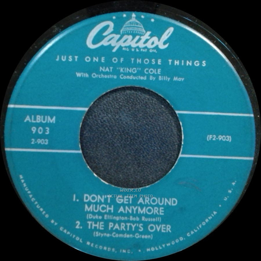 Nat "King" Cole - Just One Of Those Things / Just One Of Those Things side A