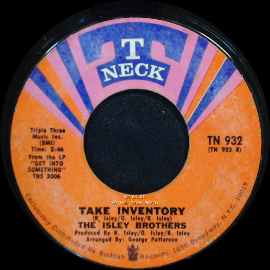 The Isley Brothers - Take Inventory / Spill The Wine side A