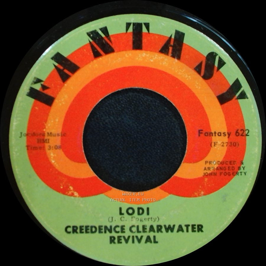 Creedence Clearwater Revival - Lodi / Bad Moon Rising side A