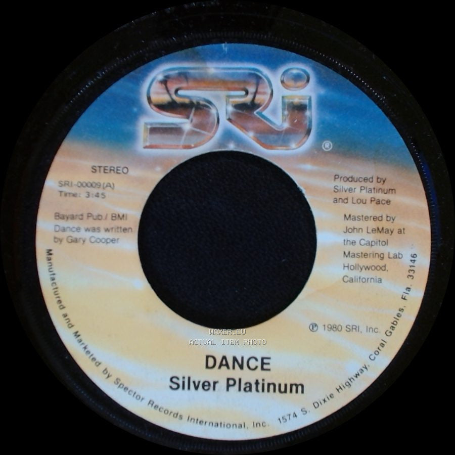Silver Platinum - Hit And Run / Dance side B