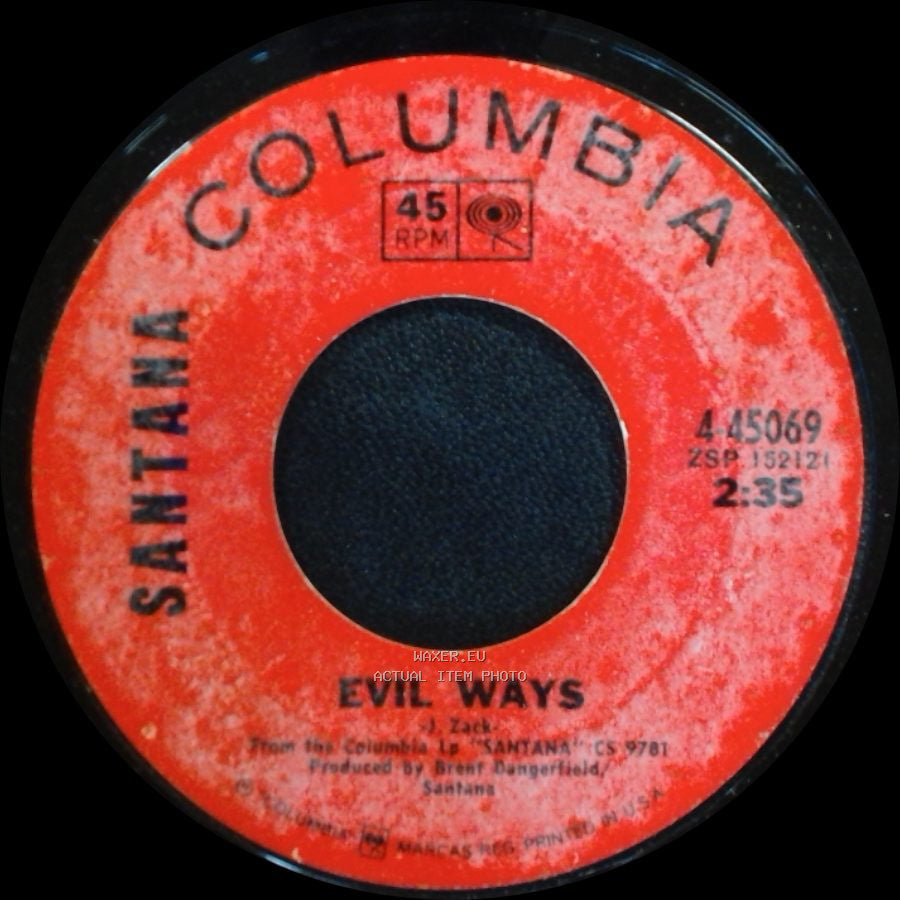 Santana - Evil Ways / Waiting side A