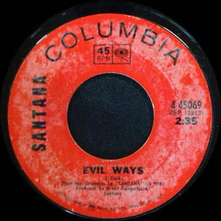Santana - Evil Ways / Waiting side A