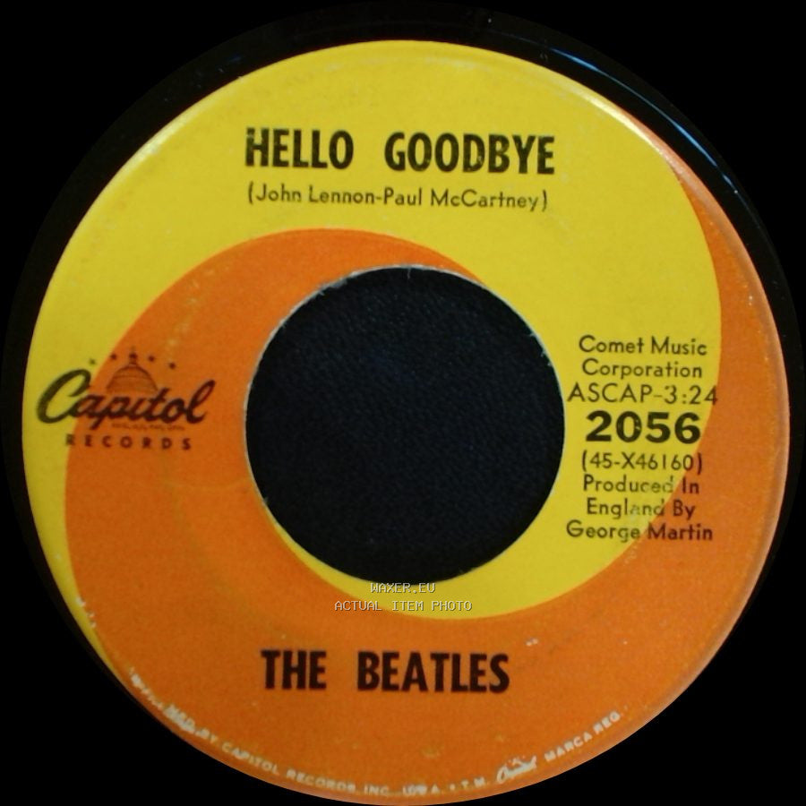 The Beatles - I Am The Walrus / Hello Goodbye side A