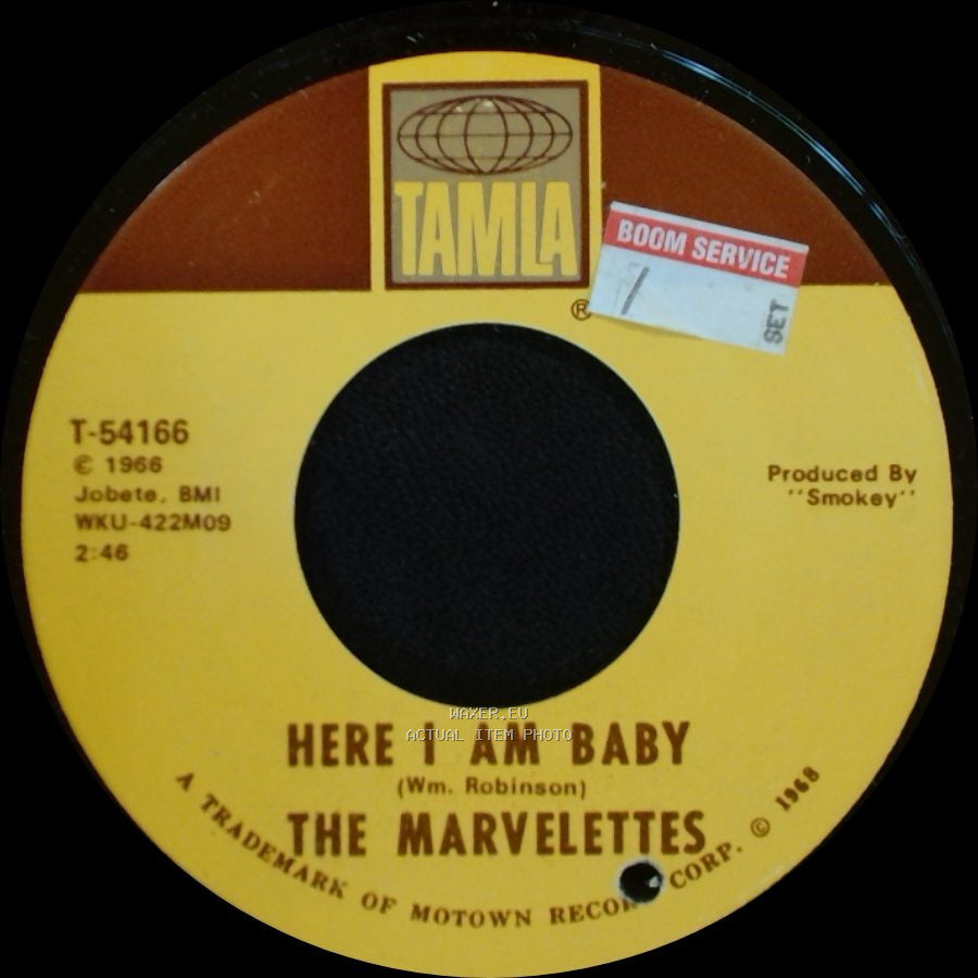 The Marvelettes - Here I Am Baby / Keep Off, No Trespassing side A