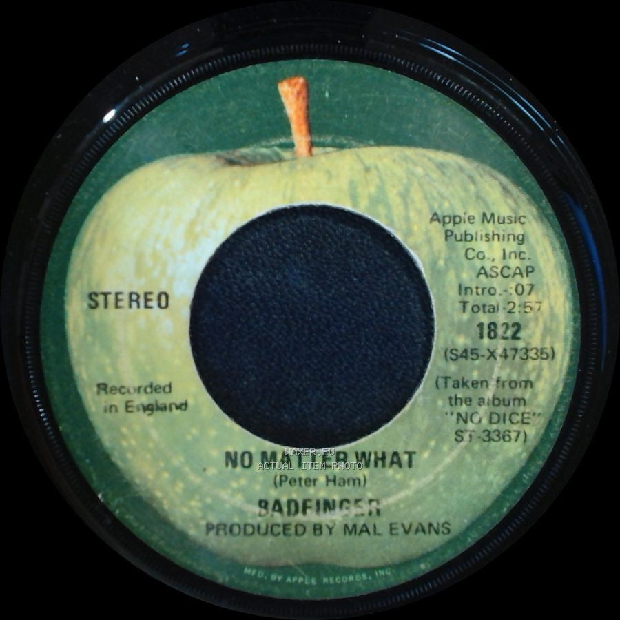 Badfinger - No Matter What / Carry On Till Tomorrow side A