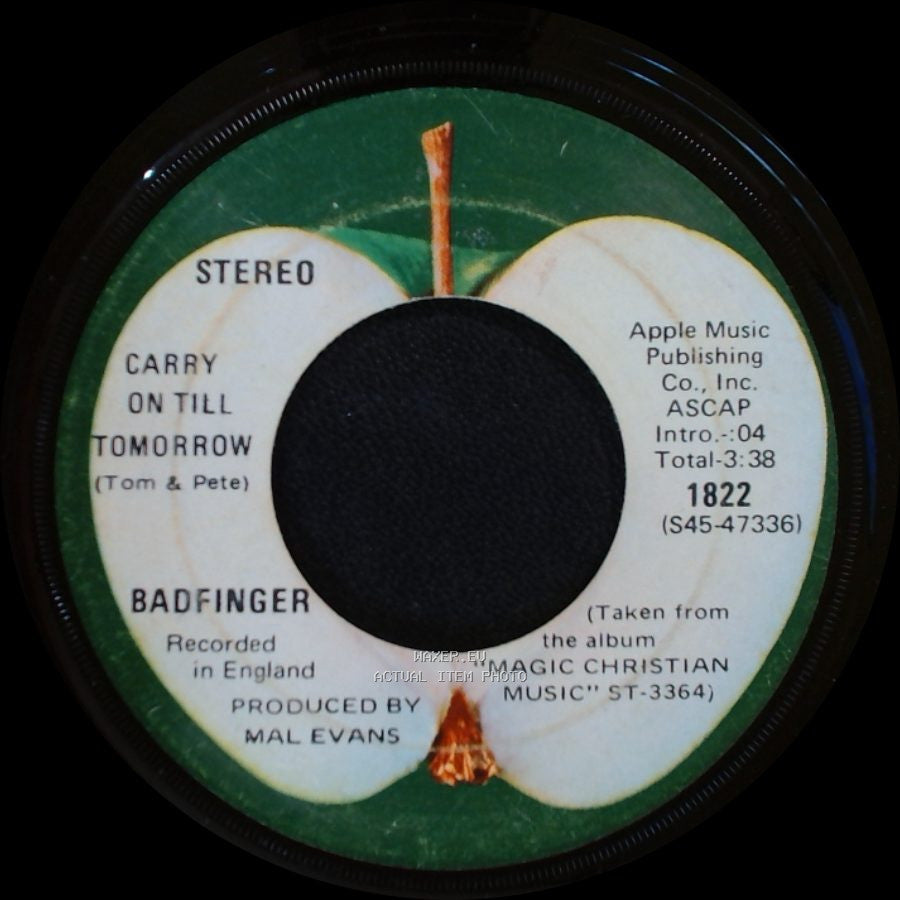 Badfinger - No Matter What / Carry On Till Tomorrow side B