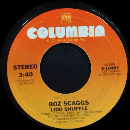 Boz Scaggs - Lido Shuffle / We're All Alone side A