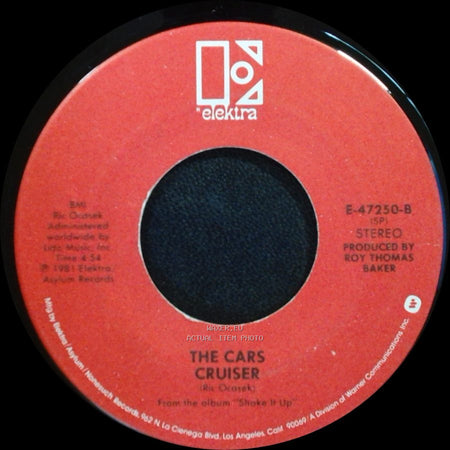 The Cars - Cruiser / Shake It Up side A