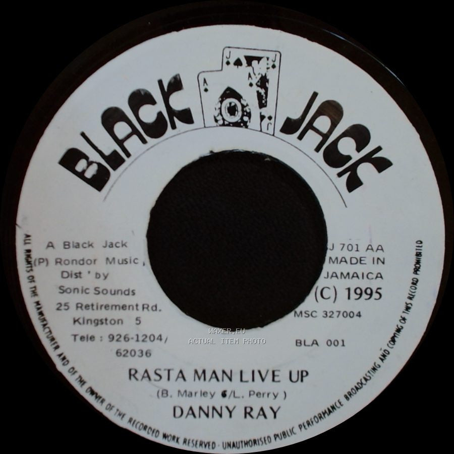 Danny Ray - Rasta Man Live Up / World Festivity side A
