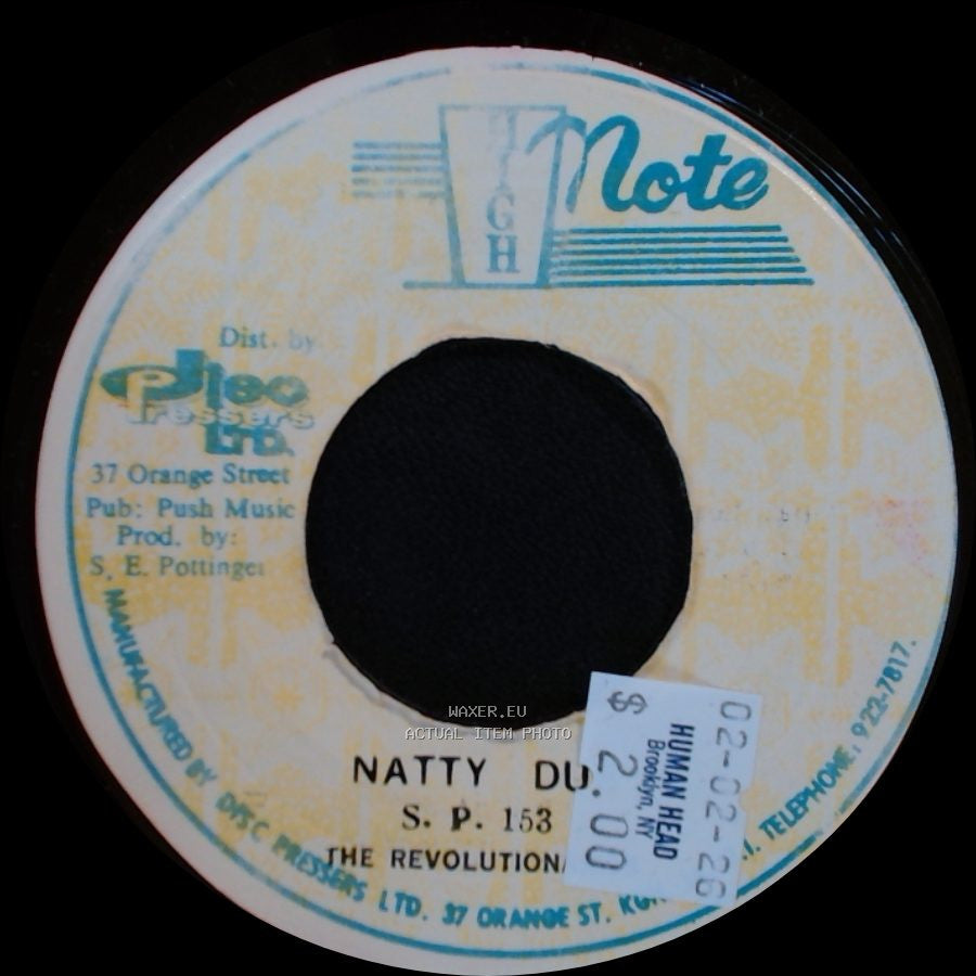 The Cultures / The Revolutionaires - Natty Never Get Weary / Natty Dub side B