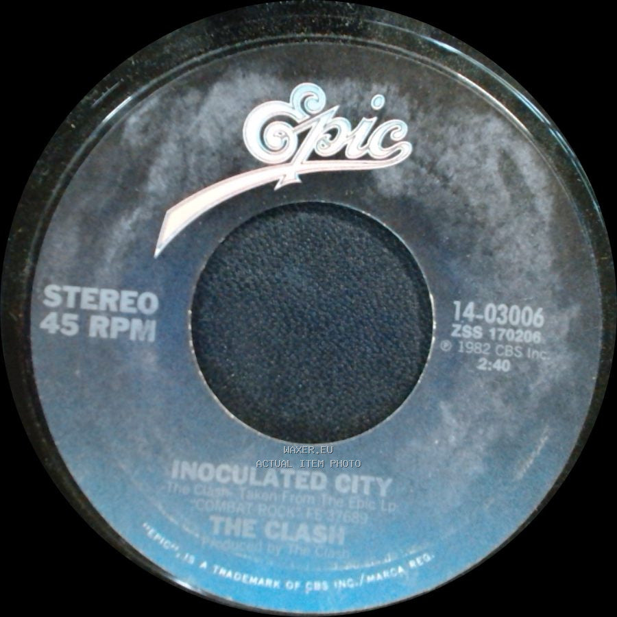 The Clash - Inoculated City / Should I Stay Or Should I Go side A