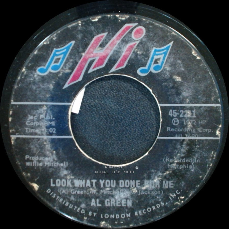 Al Green - Look What You Done For Me / La-La For You side A