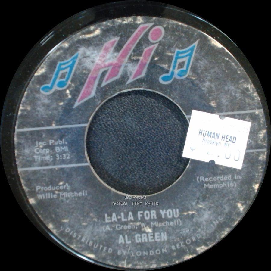 Al Green - Look What You Done For Me / La-La For You side B