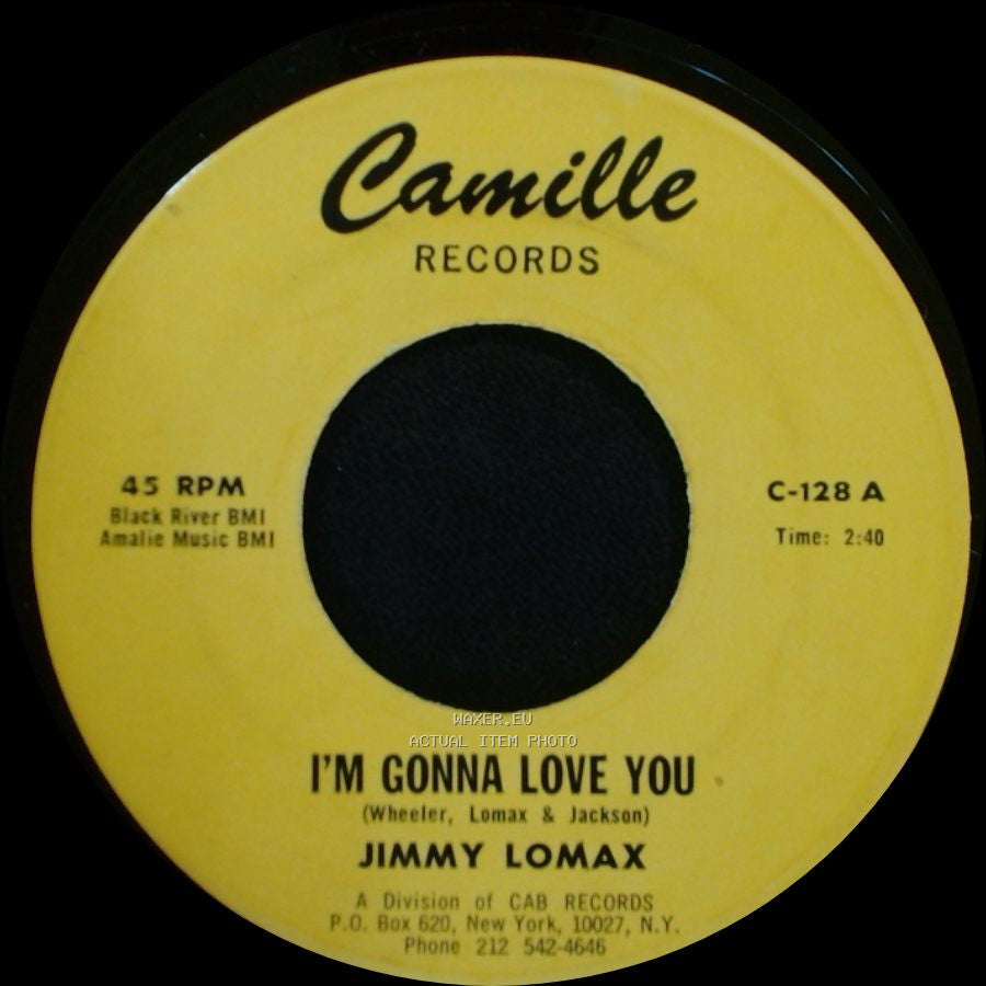 Jimmy Lomax - I'm Gonna Love You / Remember Me side A