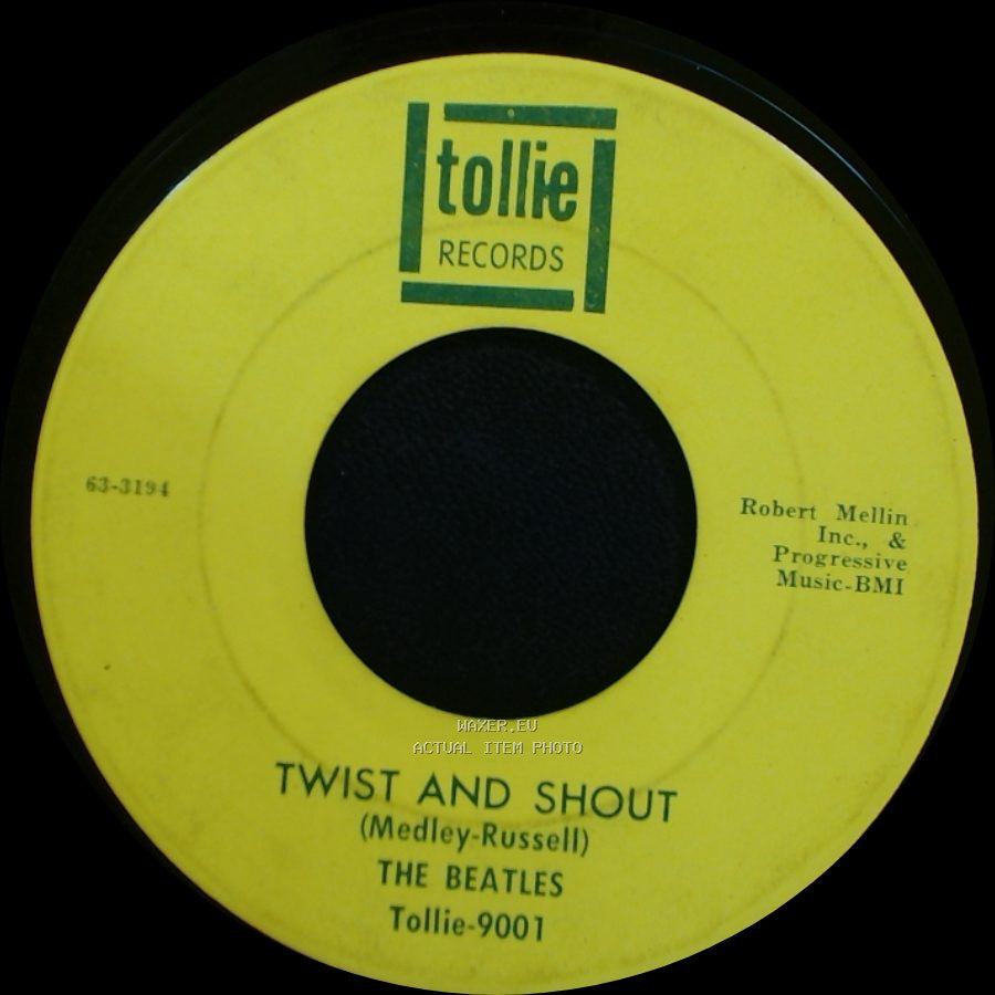 The Beatles - There's A Place / Twist And Shout side B