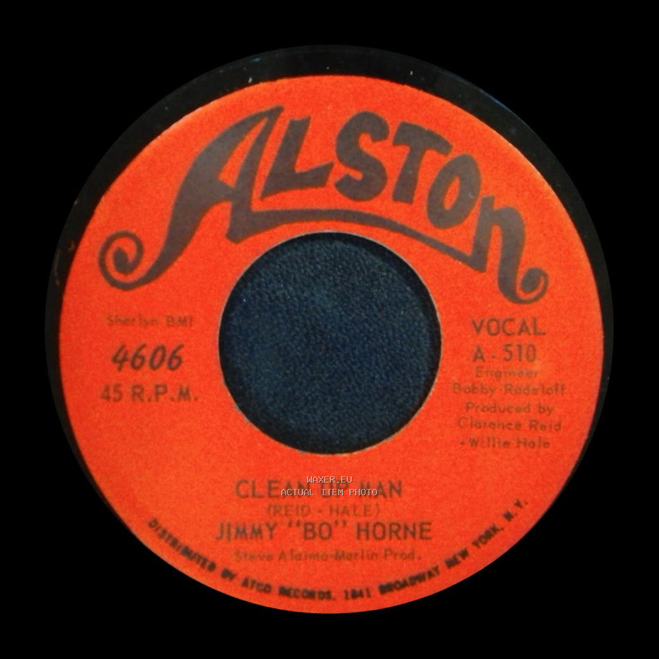 Jimmy "Bo" Horne - Clean Up Man / Down The Road Of Love side A