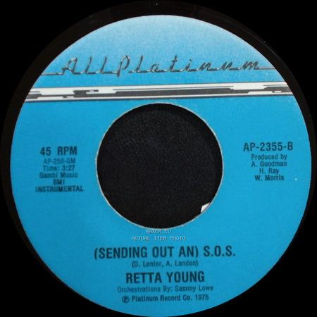 Retta Young - (Sending Out An) S.O.S. / (Sending Out An) S.O.S. side B