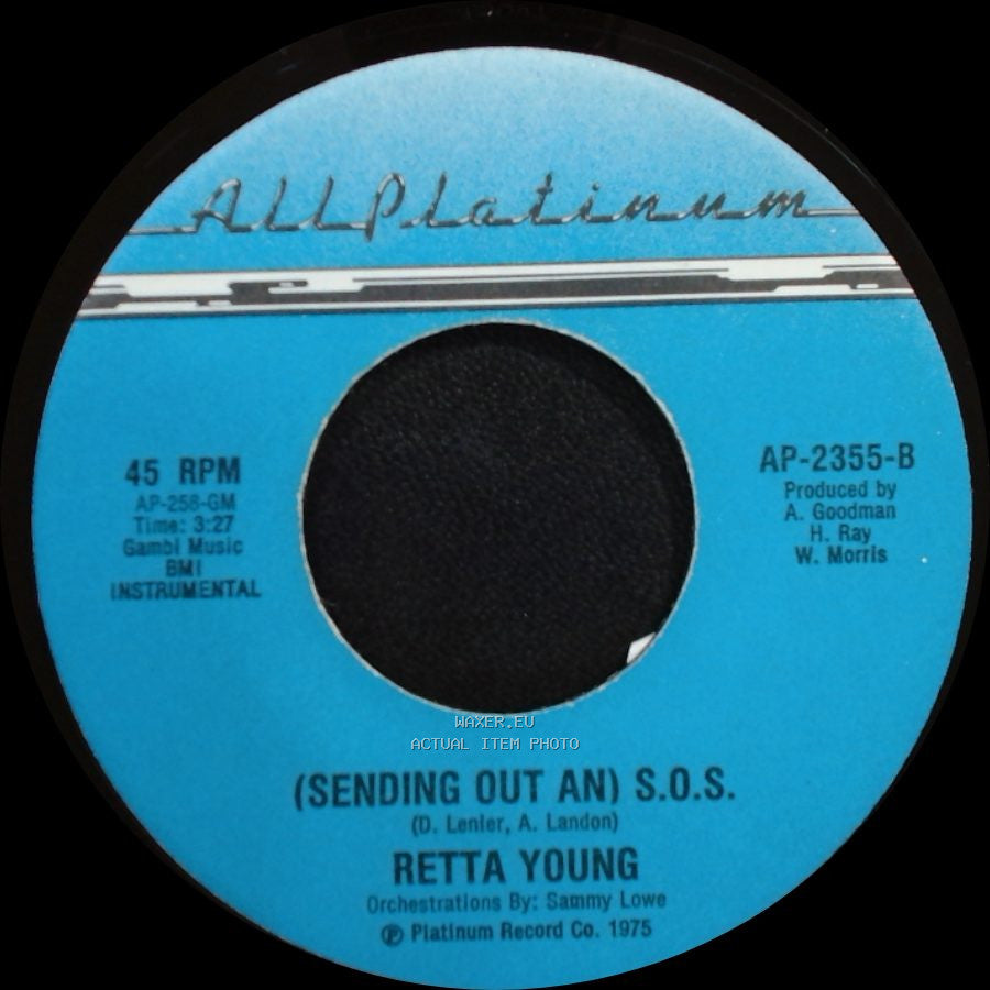 Retta Young - (Sending Out An) S.O.S. / (Sending Out An) S.O.S. side B