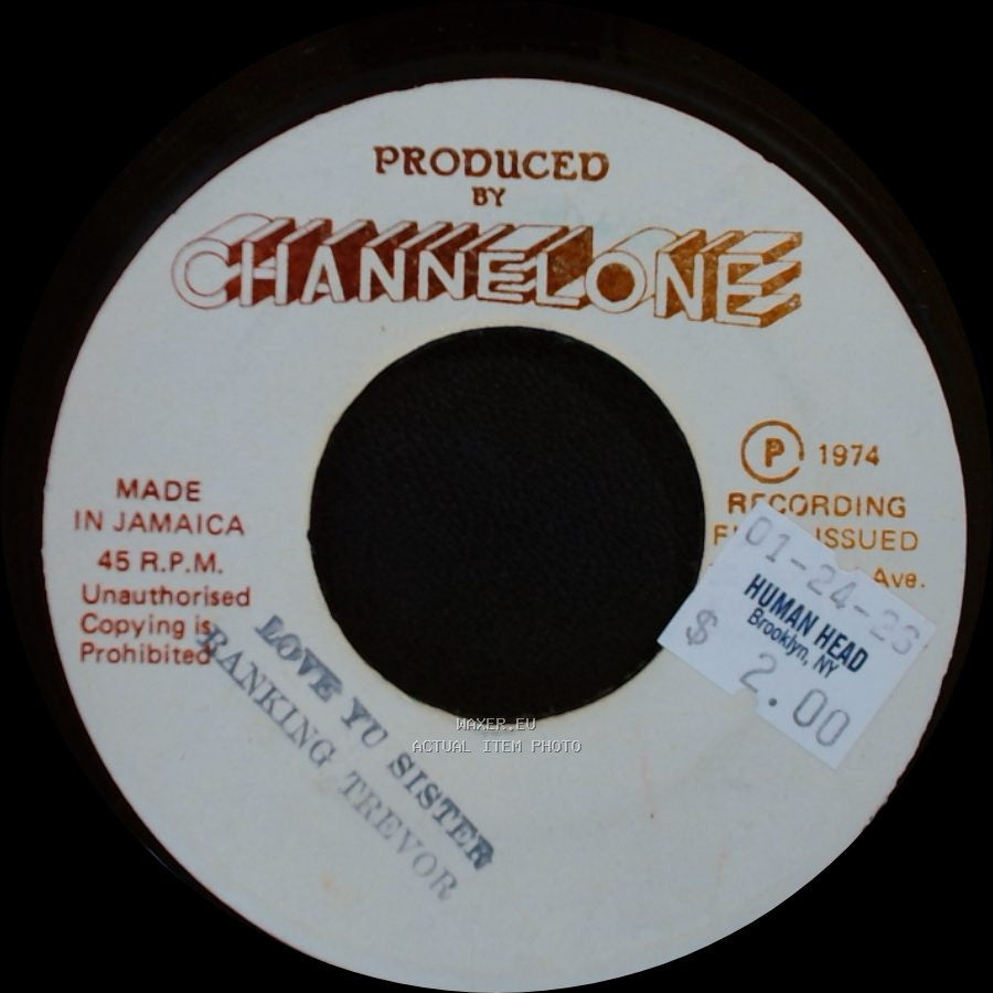 Ranking Trevor - Unknown Title A / Love Yo Sister side B