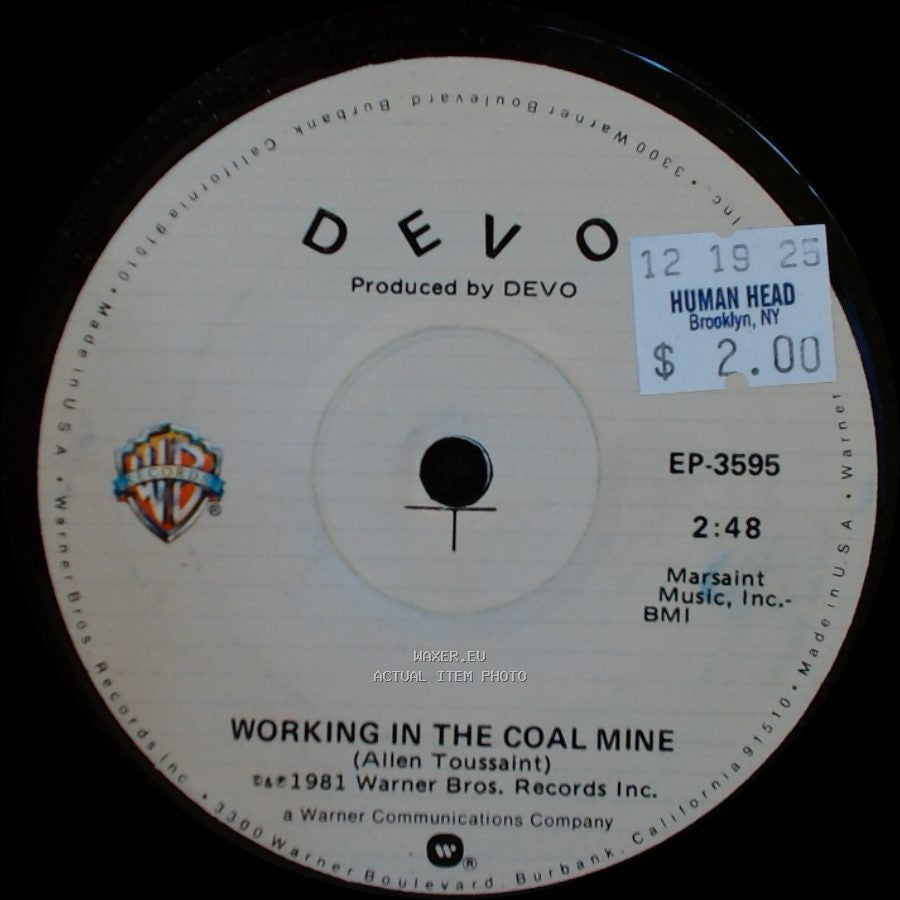 Devo - Working In The Coal Mine / Working In The Coal Mine side A