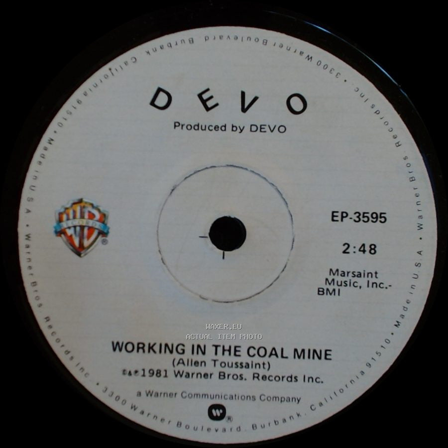 Devo - Working In The Coal Mine / Working In The Coal Mine side B
