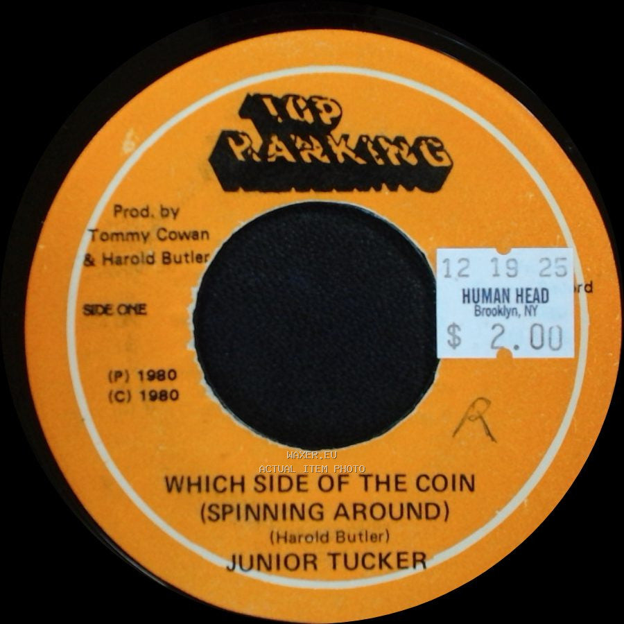 Junior Tucker - Which Side Of The Coin (Spinning Around) / Dub Side Of The Coin side A