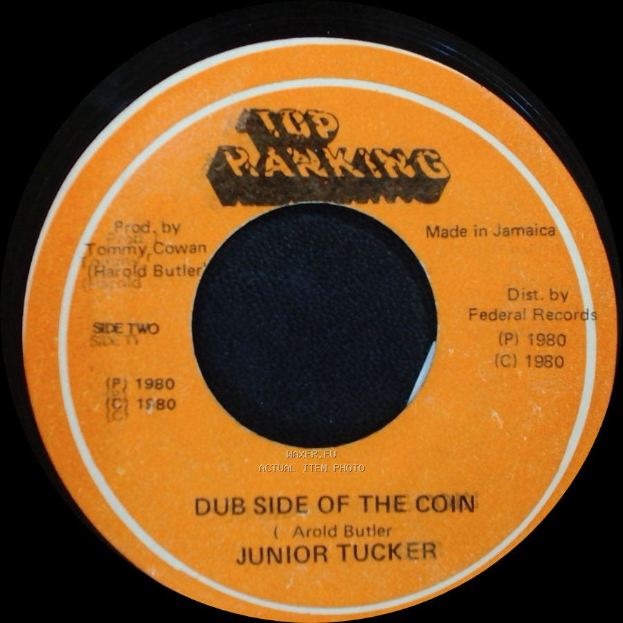 Junior Tucker - Which Side Of The Coin (Spinning Around) / Dub Side Of The Coin side B
